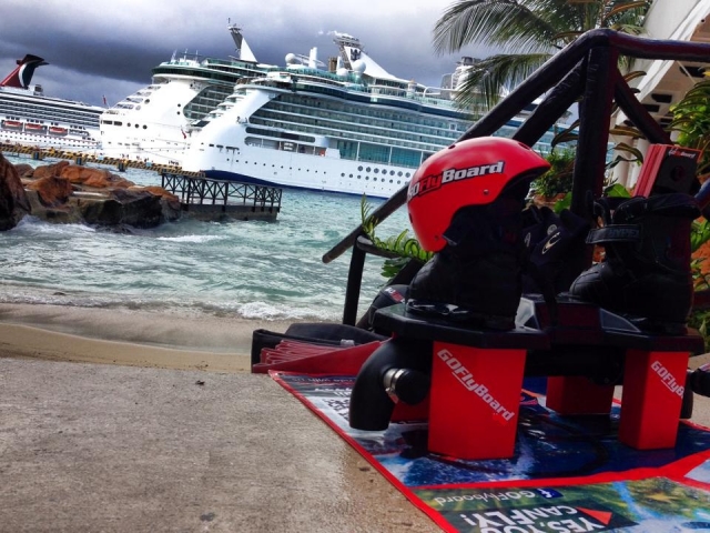 Flyboard en el Caribe